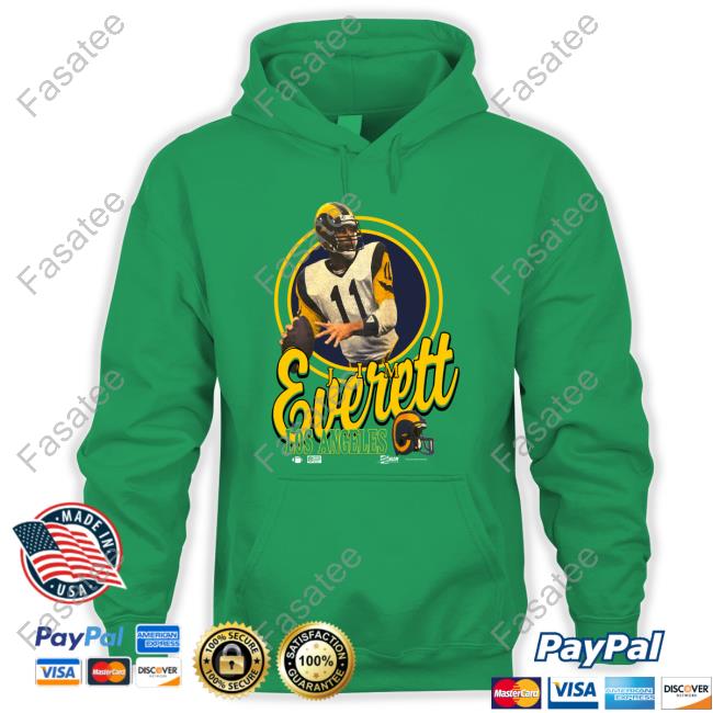 Jim Everett Los Angeles Rams Crewneck Sweatshirt