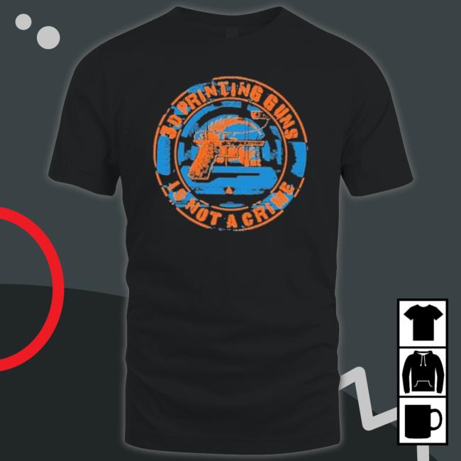 3D Printing Guns Is Not A Crime Hooded Sweatshirt