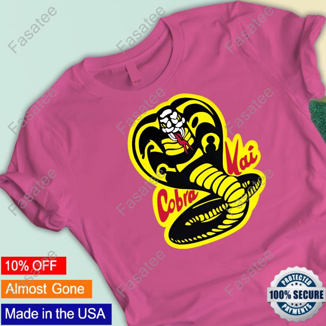 The Critical Drinker Cobra Kai Snake Tee Shirt