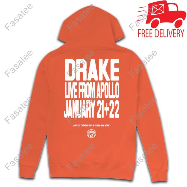 Phoenix Mercury Kevin Durant Wearing Drake Live From Apollo January 21+22 Shirts