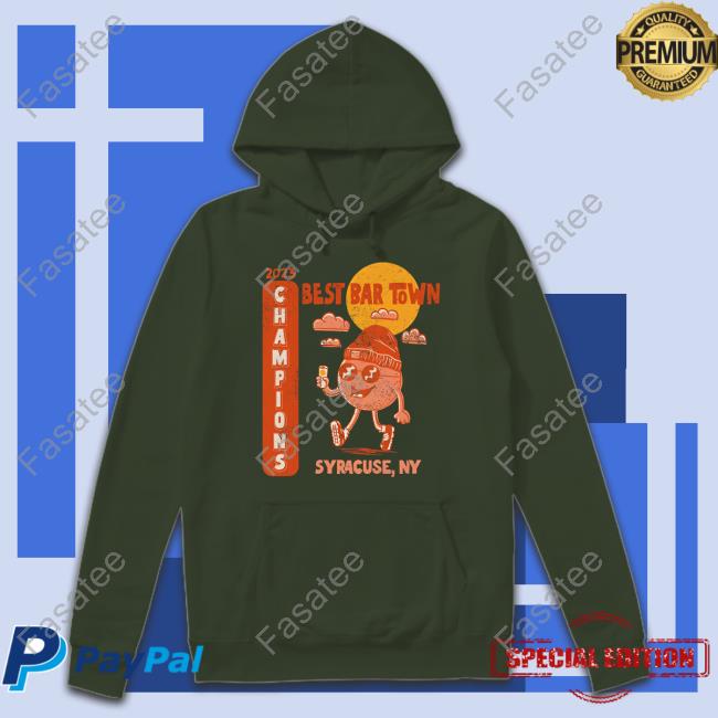 Barstool Sports Best Bar Town Champion Syr Ii Tee Shirt Barstool U Best Bar Town Champion Syracuse Ny Shirt