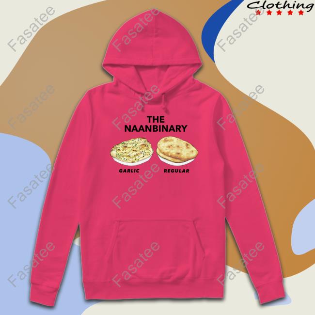 The Naanbinary Garlic Regular T Shirts