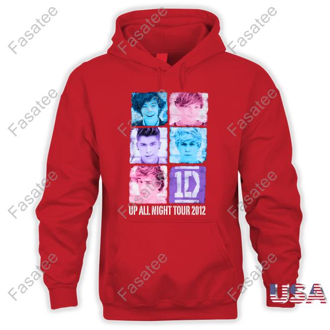 Harry Wearing One Direction Up All Night 2012 Concert Tour Sweatshirt