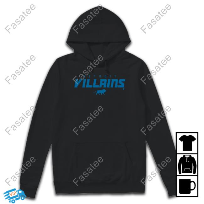 Official Detroit Lions Villain Hoodie