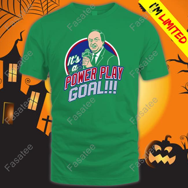 It's A Power Play Goal Tee Webleedblue