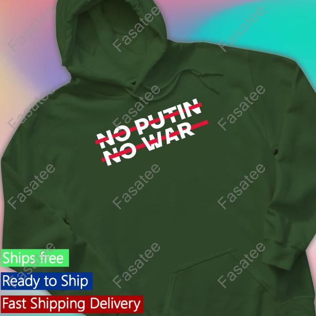 No Putin No War Tank Top