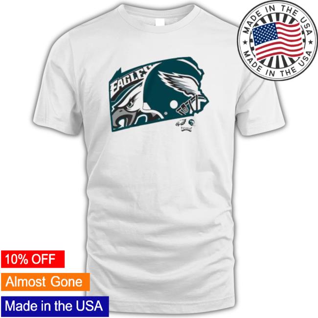 Philadelphia Eagles New Era White Gameday State Sweatshirts