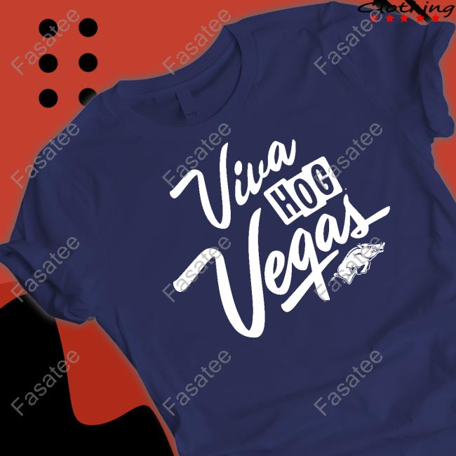 Arkansas Razorbacks Viva Hog Vegas Long Sleeve Tee Shirt