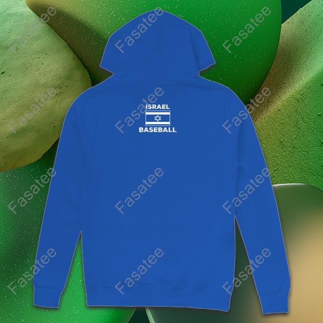 Spin Rate Israel Baseball Sweatshirt