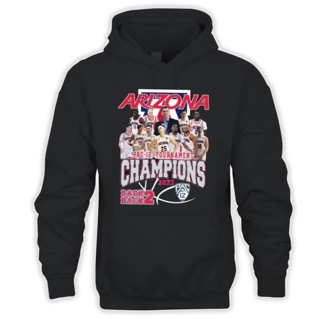 Arizona Wildcats Pac-12 Tournament Champions 2023 Shirt Arizona Wildcats Pac-12 Tournament Champions 2023 Shirt