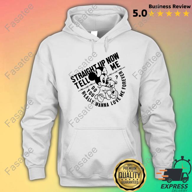 Straight Up Now Tell Me Tee