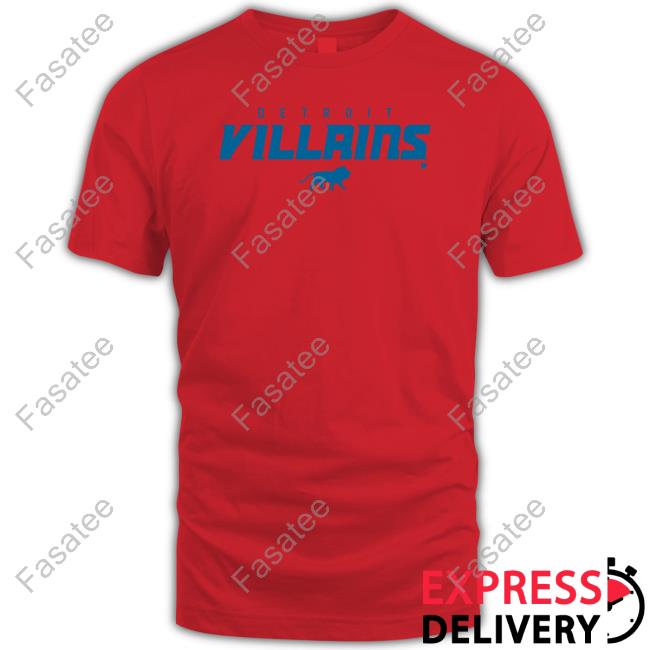 Detroit Villains Shirt