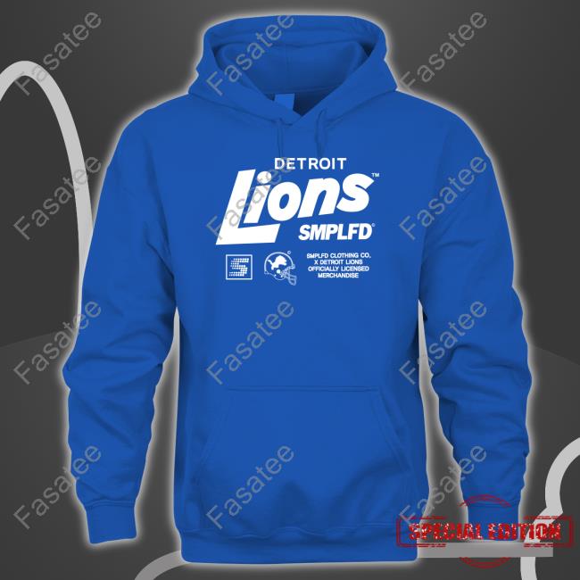 Detroit Lions Smplfd T Shirt