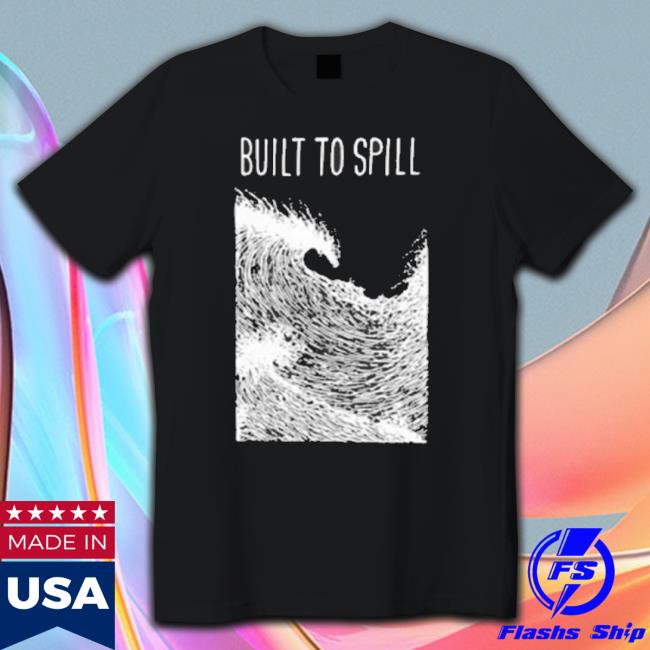 Built To Spill Merch Wave Shirt Built To Spill Merch Wave Shirt