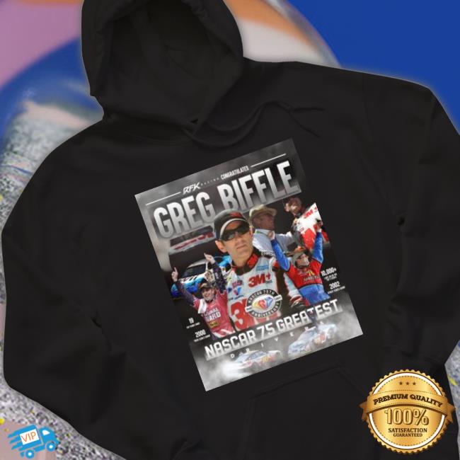 Greg Biffle Nascar 75 Greatest Crewneck Sweatshirt Greg Biffle Nascar 75 Greatest Crewneck Sweatshirt