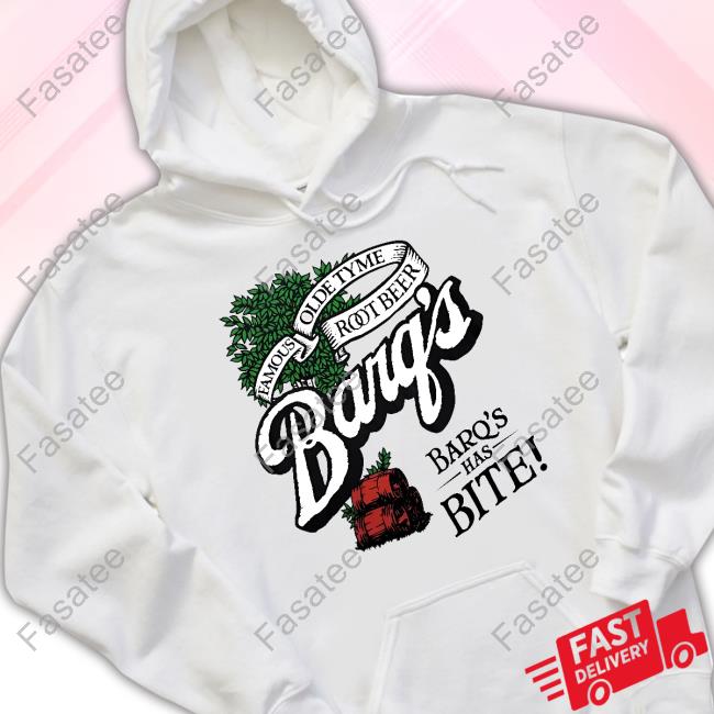 Famous Olde Tyme Root Beer Barq's Barq's Has Bite T-Shirt Famous Olde Tyme Root Beer Barq's Barq's Has Bite T-Shirt