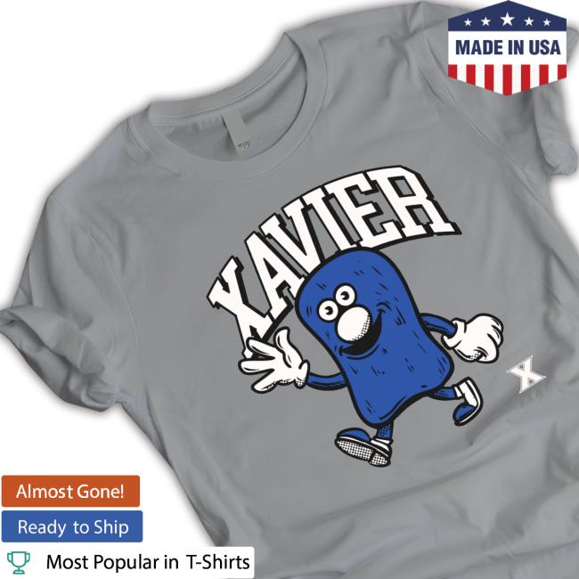 Xavier Blob Vintage Mascot shirt, hoodie, tank top, sweater and long sleeve t-shirt Xavier Blob Vintage Mascot shirt, hoodie, tank top, sweater and long sleeve t-shirt