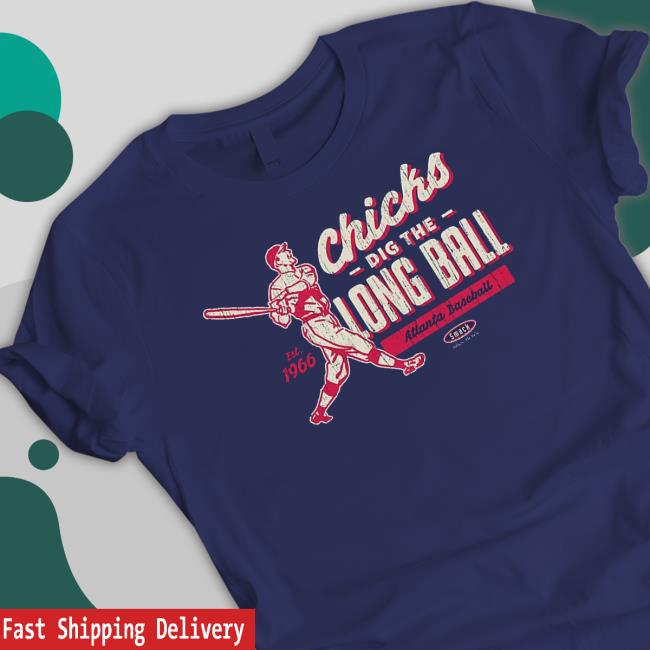 Chicks Dig The Long Ball Sweatshirt Chicks Dig The Long Ball Sweatshirt