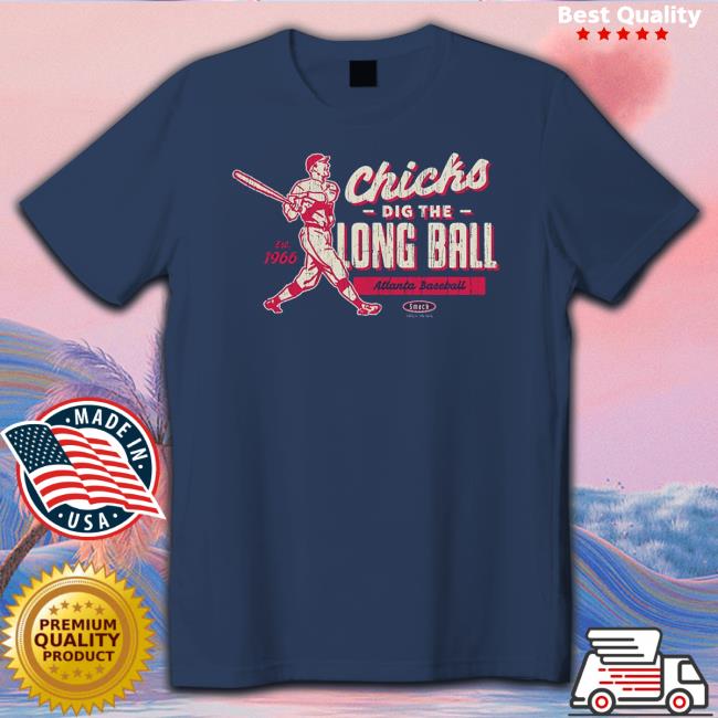Chicks Dig The Long Ball Sweatshirt Chicks Dig The Long Ball Sweatshirt