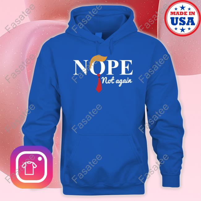 Anderson Cooper Trump Nope Not Again T Shirt Anderson Cooper Trump Nope Not Again T Shirt