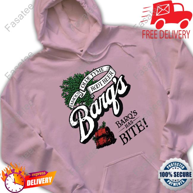 Famous Olde Tyme Root Beer Barq's Barq's Has Bite T-Shirt Famous Olde Tyme Root Beer Barq's Barq's Has Bite T-Shirt