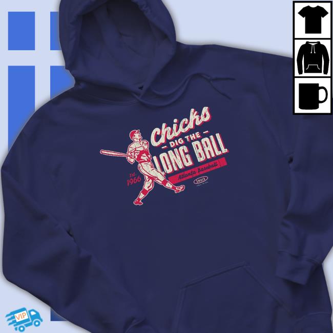 Chicks Dig The Long Ball Sweatshirt Chicks Dig The Long Ball Sweatshirt