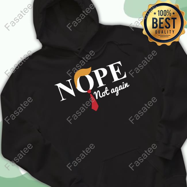 Anderson Cooper Trump Nope Not Again T Shirt Anderson Cooper Trump Nope Not Again T Shirt