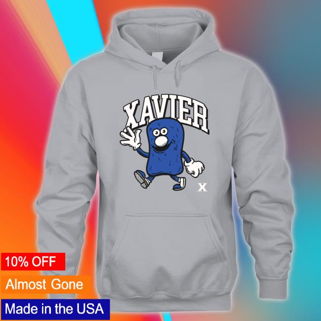 Xavier Blob Vintage Mascot shirt, hoodie, tank top, sweater and long sleeve t-shirt Xavier Blob Vintage Mascot shirt, hoodie, tank top, sweater and long sleeve t-shirt