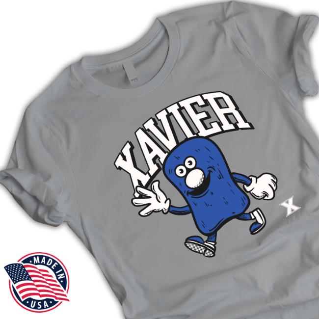 Xavier Blob Vintage Mascot shirt, hoodie, tank top, sweater and long sleeve t-shirt Xavier Blob Vintage Mascot shirt, hoodie, tank top, sweater and long sleeve t-shirt