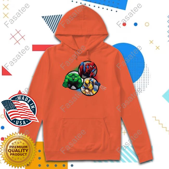 Marvel's Trinity T Shirts Thenerdspider Marvel's Trinity T Shirts Thenerdspider