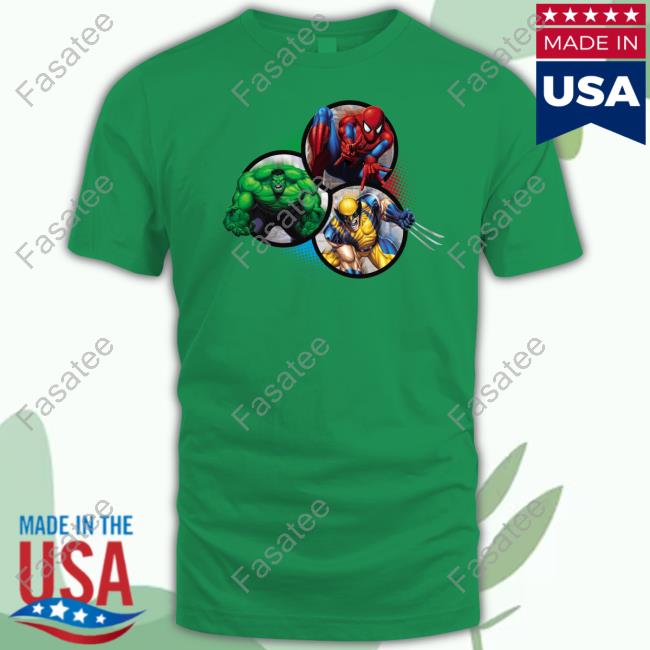 Marvel's Trinity T Shirts Thenerdspider Marvel's Trinity T Shirts Thenerdspider