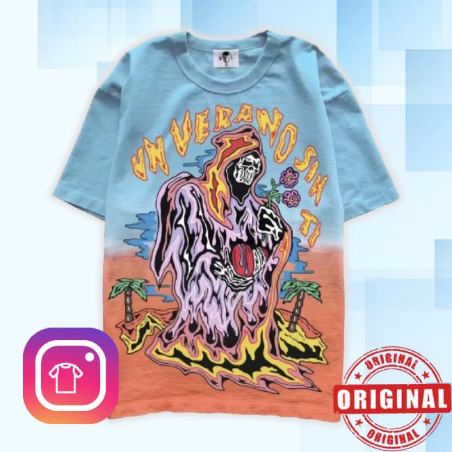 Warren Lotas Bad Bunny Un Verano Sin Ti Ombre Hoodie Sweatshirt Warren Lotas Bad Bunny Un Verano Sin Ti Ombre Hoodie Sweatshirt