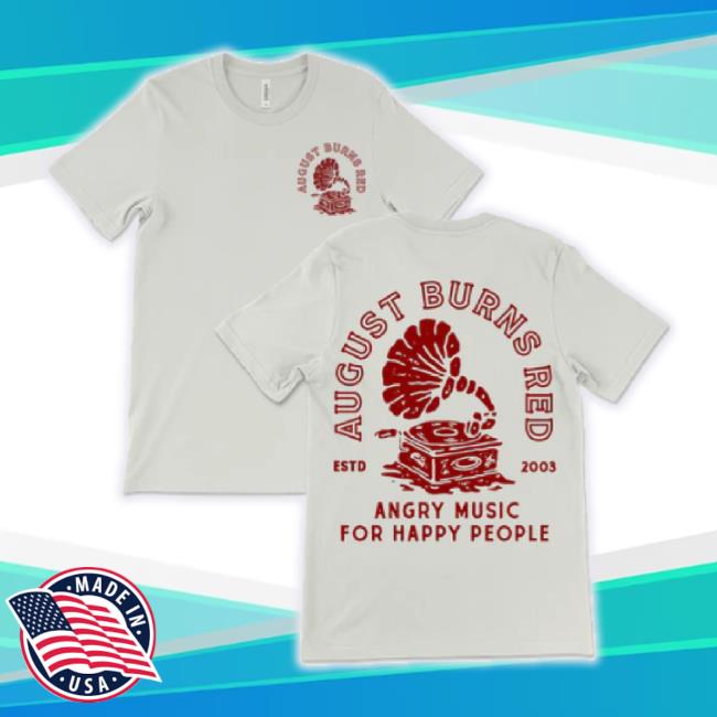 Official August Burns Redtour Merch Store Record Player Classic Shirt White Combo Augustburnsredtourmerch Shop Official August Burns Redtour Merch Store Record Player Classic Shirt White Combo Augustburnsredtourmerch Shop