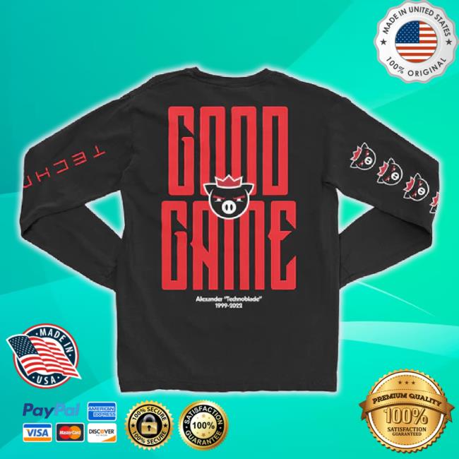 Official Technoblade Merch Store Good Game New Shirt (Black) Technoblade Apparel Clothing Shop Official Technoblade Merch Store Good Game New Shirt (Black) Technoblade Apparel Clothing Shop