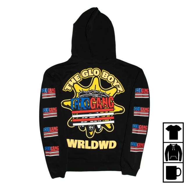 Official Glogangworldwide Store The Glo Boyz Worldwide Hoodie Glo Gang Merch Long Sleeve Tee Official Glogangworldwide Store The Glo Boyz Worldwide Hoodie Glo Gang Merch Long Sleeve Tee