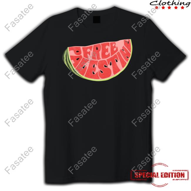 Naila_Ayad Free Palestine Watermelon Flyers For Falastin Tees Naila_Ayad Free Palestine Watermelon Flyers For Falastin Tees