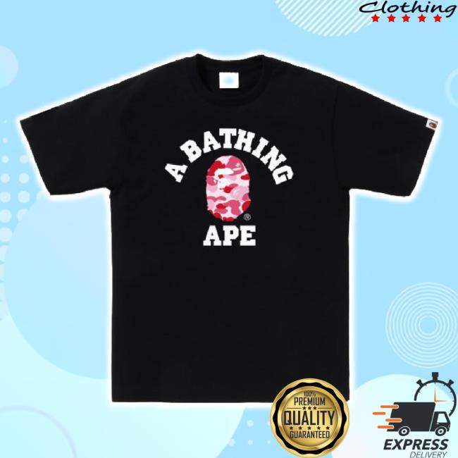 Trending Bape Merch Store Abc Camo College Classic Shirt Int Bape Shop