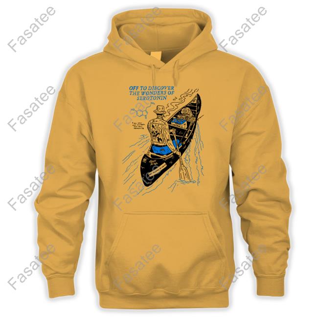 Heavyslime Store Off To Discover The Wonders Of Serotonin Tee Shirt