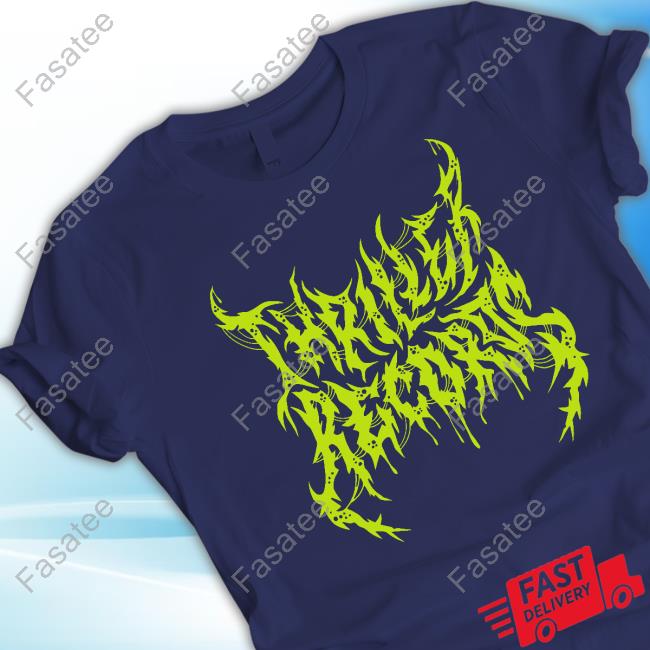 Thriller Records Metal Logo Long Sleeve Shirt