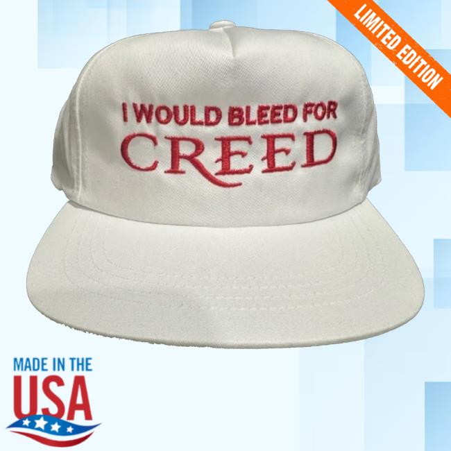 Official Methsyndicate I Would Bleed For Creed New Twill Cap