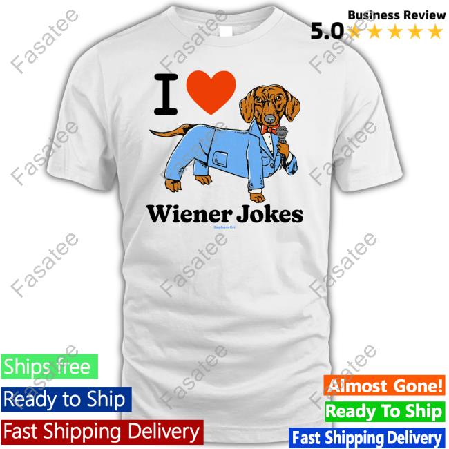 I Love Dog Wiener Jokes Employee Cat Sweatshirt