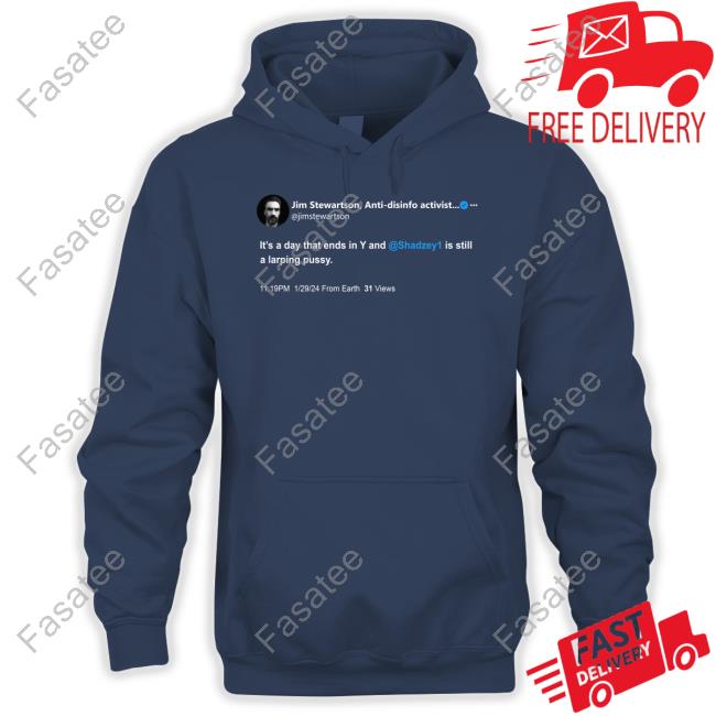 Jim Stewartson Anti-Disinfo Activist It's A Day That Ends In Y T-Shirts