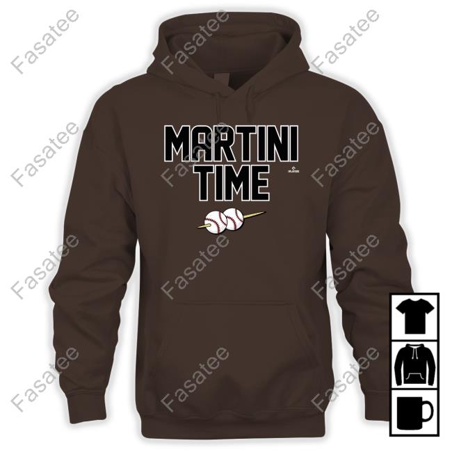 Official Cincyshirts Martini Time Hooded Sweatshirt