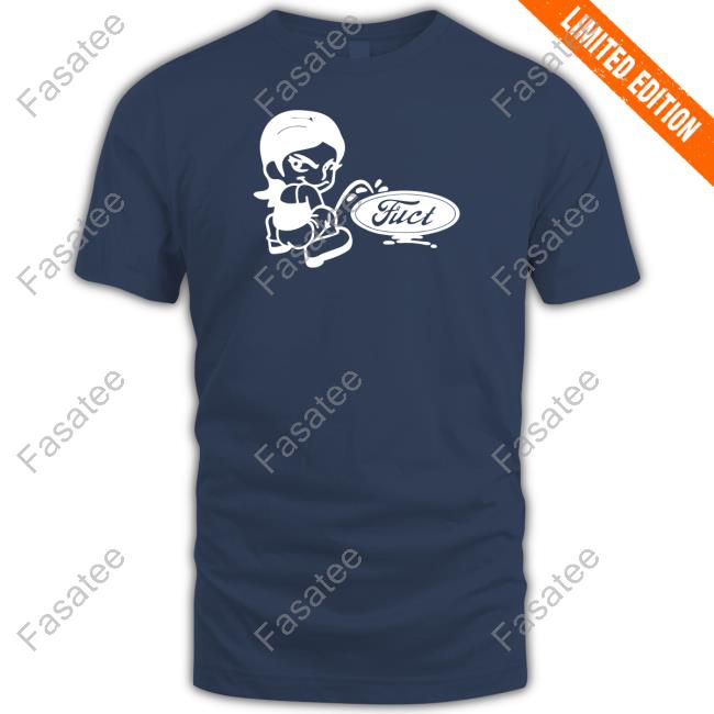 Fuct Oval Pee Girl Shirts