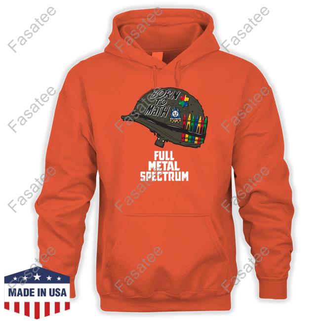Bunkerbranding Born To Math Full Metal Spectrum Hoodie