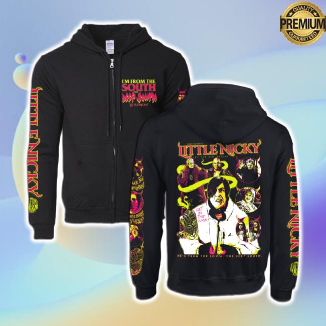 Trending Little Nicky Zip Up Classic Shirt Halftonehorror Shop