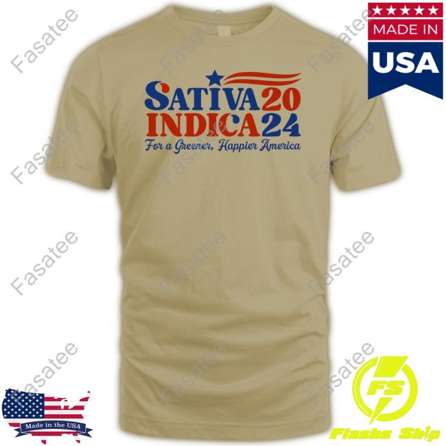 Four Twenty Strains ‘24 Sativa 20 Indica 24 For A Greener Happier America Hoodie