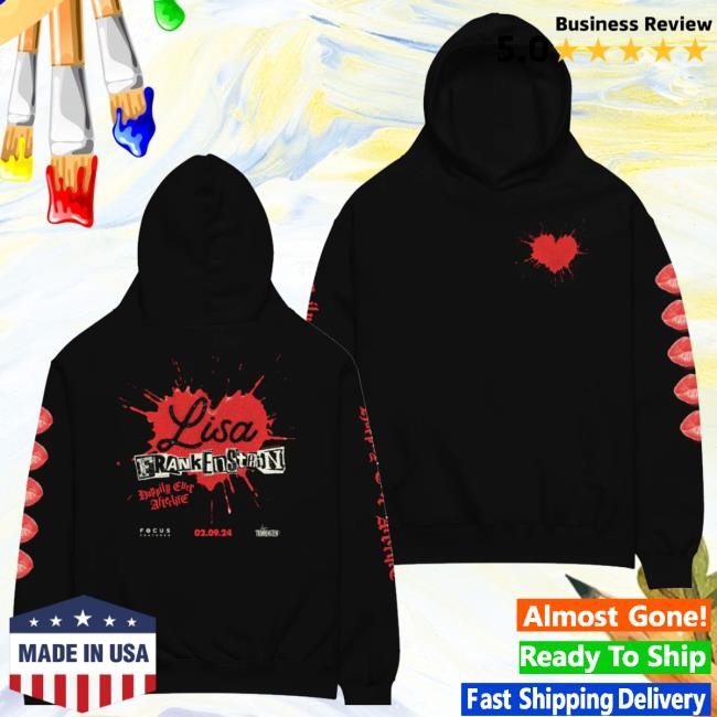 Official Nbc Store Merch Lisa Frankenstein Oversized Shirt Official Nbc Store Merch Lisa Frankenstein Oversized Shirt