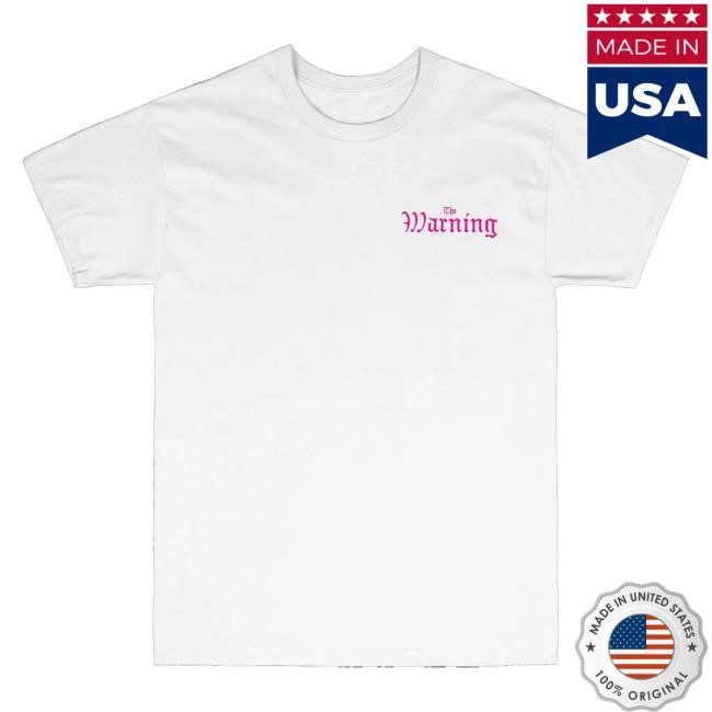 Thewarningband Merch Store Won't You Fill My Void White Shirt Thewarningband Merch Store Won't You Fill My Void White Shirt