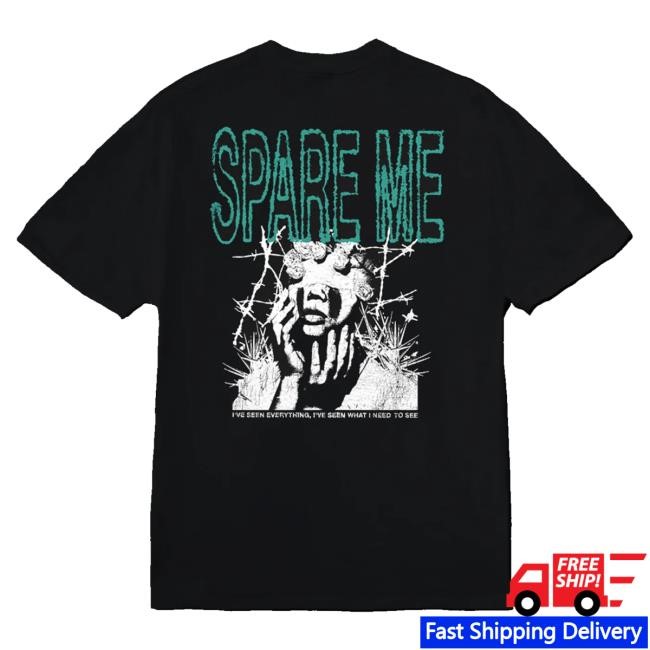 Official The Plot In You Merch Shop Store Spare Me Black Sweatshirt - Fasatee